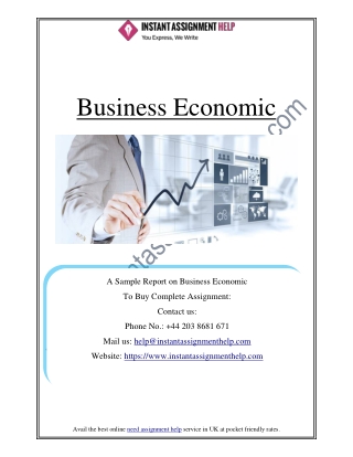 Requirement of Business economics for an Organization