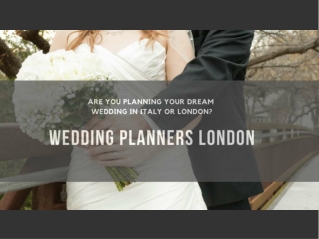 Wedding Planners Italy