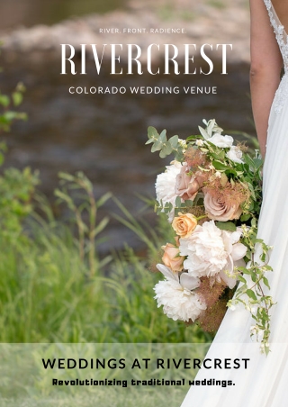 Colorado Wedding venue at River Crest