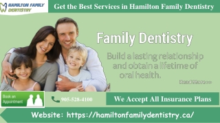 Find the Affordable Dentistry in Hamilton