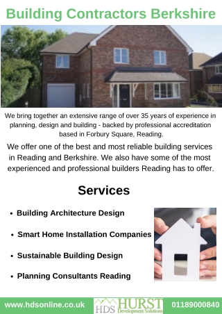 Building Contractors Berkshire