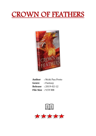 [Free Download] PDF eBook and Read Online Crown of Feathers By Nicki Pau Preto