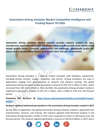 Automotive Driving Simulator Market