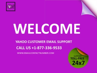 Yahoo Customer Services 1 (877) 336 9533