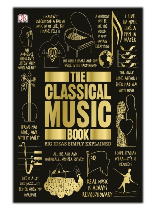 [PDF] Free Download The Classical Music Book By DK