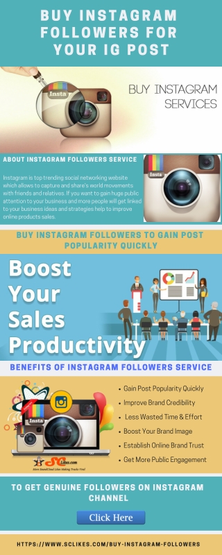 Buy Instagram Followers For Your IG Post