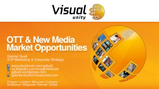 OTT & Multiscreen - New Media Opportunities