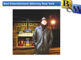 Best Entertainment Attorney New York