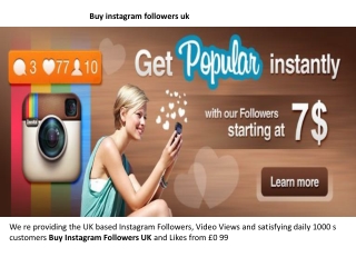 buy instagram followers uk