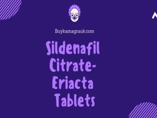 Regain your sexual confidence with Sildenafil Citrate