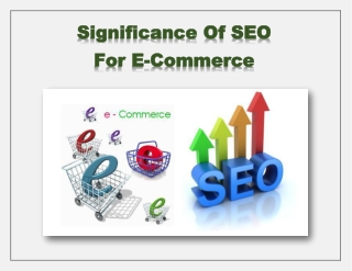 What Is The Importance Of SEO For E-Commerce Websites?