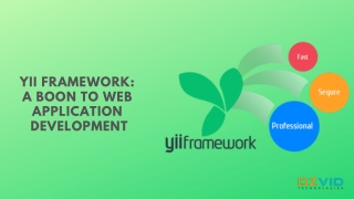 Yii framework development company