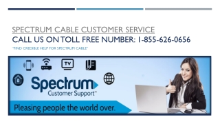 Spectrum Cable Customer Service Online Presentations Channel