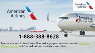 American Airlines Number at toll-Free Number 1-888-388-8628