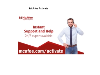 mcafee.com/activate - Install McAfee