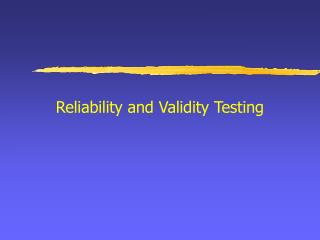 validity and reliability are testing terms used about validity and reliability are testing terms used about