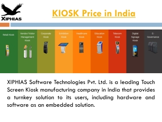 KIOSK price in India