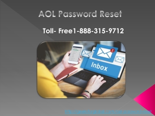 AOL Email Password Reset