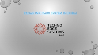 Advanced Panasonic PABX Phone System Dubai | IP PBX Phons