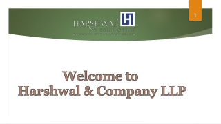 Accounting and Finance IT Services – Harshwal & Company LLP