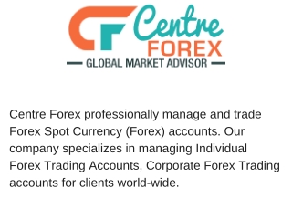 Managed Forex Account Services