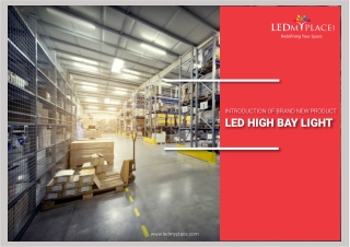 UFO LED High Bay Light - Industrial Lighting – USA