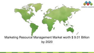 Global Marketing Resource Management Market – Reports by MarketsandMarkets™