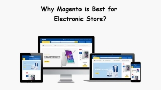 Why Magento is Best for Electronic Store?