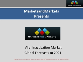 Viral Inactivation Market - Drivers, Restraints, Opportunities, & Challenges