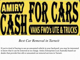 Best Car Removal in Tarneit