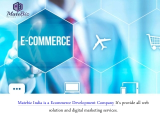 How to pick An Ecommerce Development Agency - Matebiz India