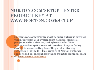 NORTON.COM/SETUP - NORTON SETUP SUPPORT