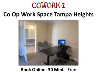 Co Op Work Space Tampa Heights