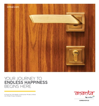 Omkar Ananta - 2 BHK Ready To Move Apartments in Goregaon East