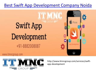 Best Swift App Development Company Noida - ITMNC GROUP