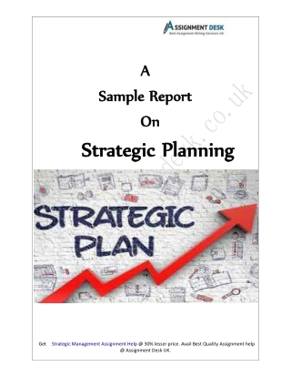 What Is Strategic Planning: Its Factors And How It is Implied in an organization.