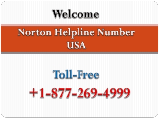Norton Helpline Number USA 1-877-269-4999