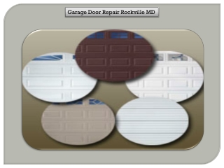 Garage Door Repair Rockville MD