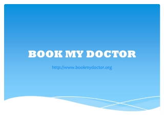 Instant Doctor Appointment: Book My Doctor