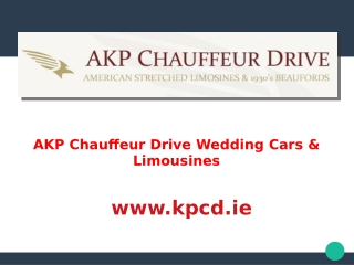 Wedding Car Hire Dublin