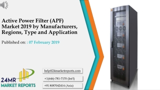 Active Power Filter (APF) Market 2019 by Manufacturers, Regions, Type and Application