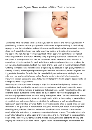 HealthOrganicShowsYouhowtoWhitenTeethinthehome535
