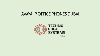 Avaya IP500 IP PBX System | Avaya IP Office Phones Dubai