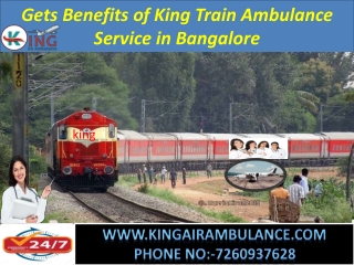 Hire the Life Saving Train Ambulance Service in Ranchi