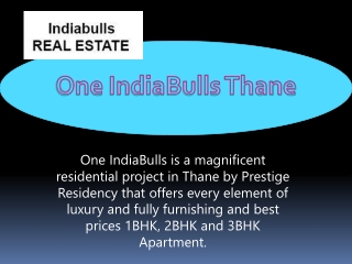 One IndiaBulls Thane