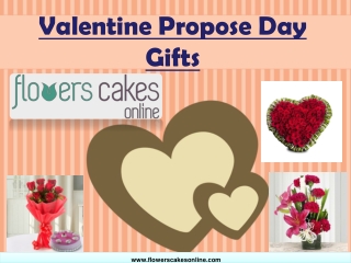 Order Online Valentine Propose Day Gifts to Someone Love In India.