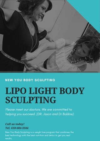 lipo light body sculpting -New you body sculpting