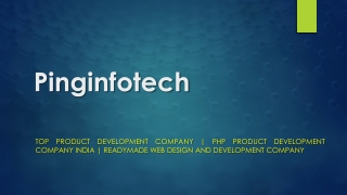 Product Development Company | PHP Product Development Company India