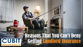 Reasons That You Can't Deny Getting Landlord Insurance