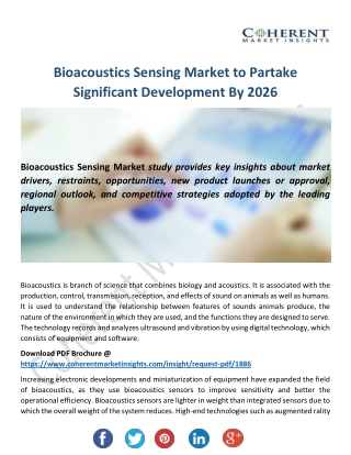 Bioacoustics Sensing Market Enhancement and Growth Rate Analysis 2026